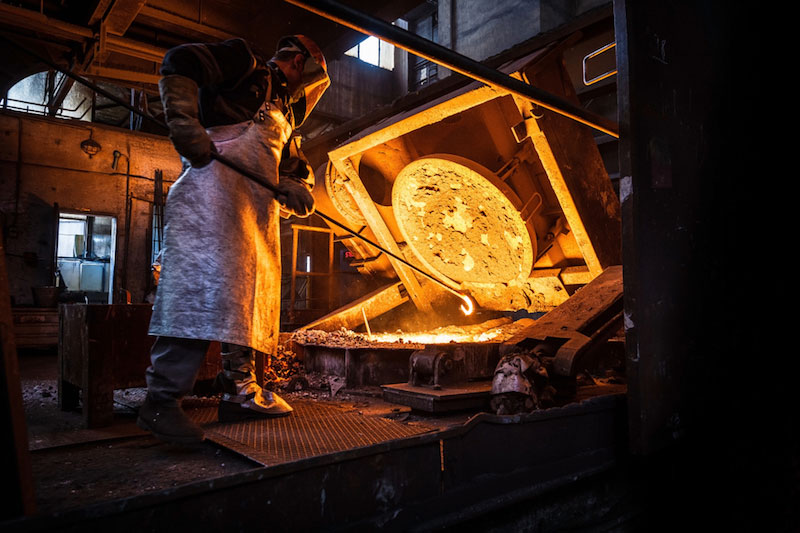 ریخته گری قطعات چدنی