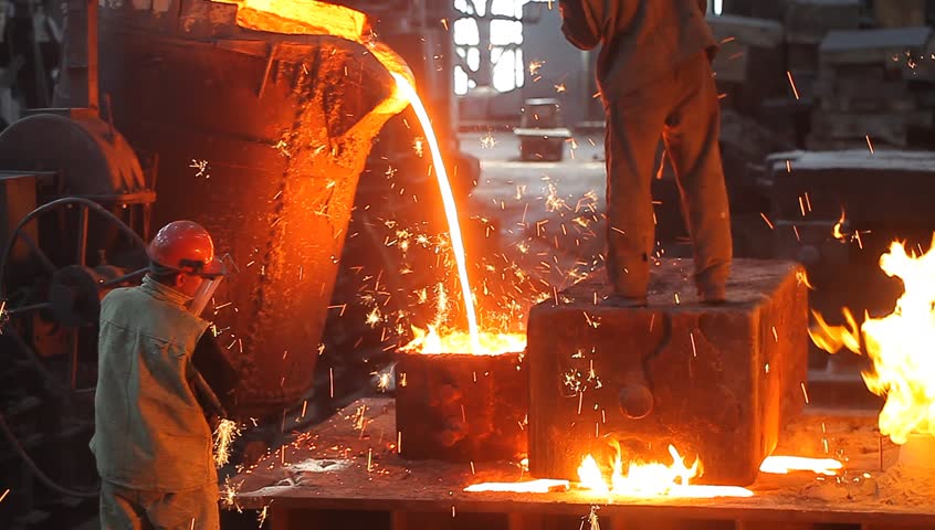 ریخته گری قطعات چدنی