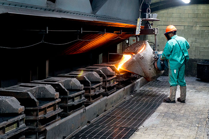 ریخته گری قطعات چدنی