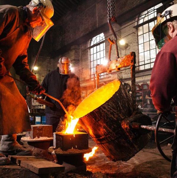 کارخانه ریخته گری قطعات چدنی